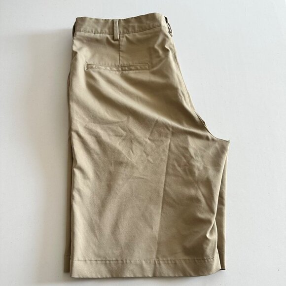 Adidas Men's Khaki 10" Shorts. Size 34. Beige. Polyester - Picture 9 of 9